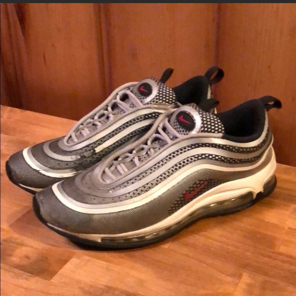 Nike air max chunky gray sneakers